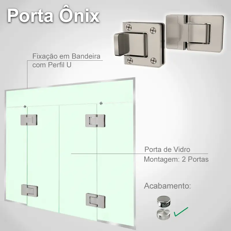 Bandeira Padrão Escovado